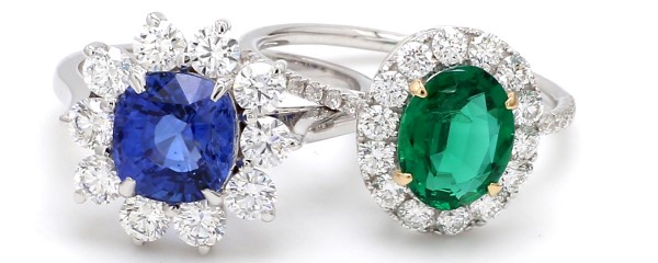 Cushion, Round and Emerald Cut Diamonds